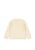 Konges Sløjd Cocolo Cardigan Buttercream – kremowy dzianinowy kardigan dziecięcy, widok z tyłu