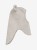 HUTTEliHUT Balaclava Ears Camel Melange - kominiarka merino z wydłużoną osłoną szyi i karku