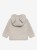 HUTTEliHUT Jacket Ears Wool Fleece Camel Melange – kurtka merino z uszkami na kapturze