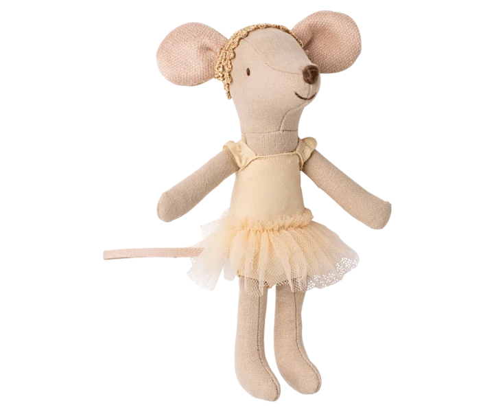 Maileg Ballet Dancer Mouse Big Sister myszka baletnica w kremowym stroju