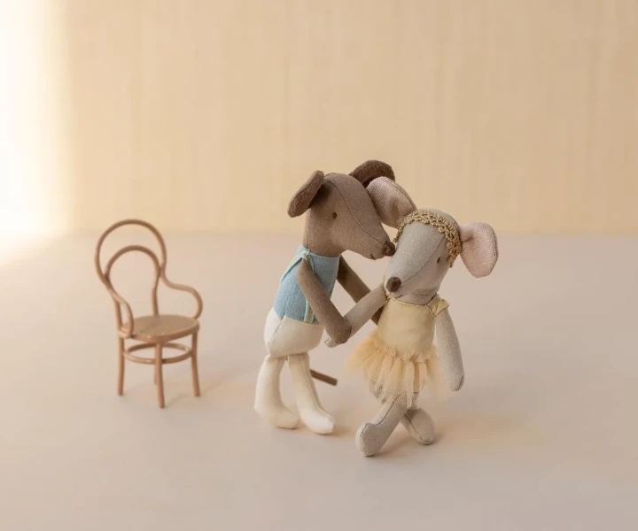 Maileg Ballet Dancer Mouse Big Sister taneczny duet myszek