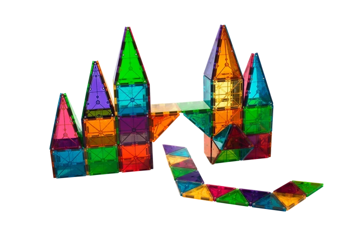 MAGNA-TILES Classic 100 – przykładowe konstrukcje