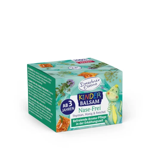 Dresdner Essenz Oddychaj swobodnie 30 ml – balsam dla dzieci w opakowaniu