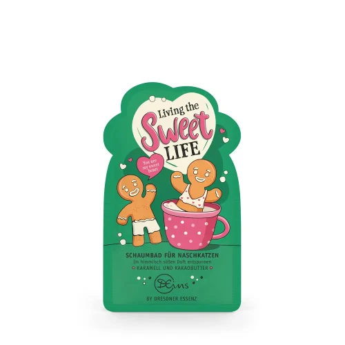 Dresdner Essenz Living the sweet Life karmelowy płyn do kąpieli 40 ml