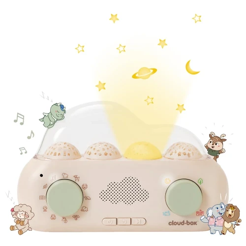 Cloud b CloudBox – muzyczny projektor z bajkami po polsku i angielsku