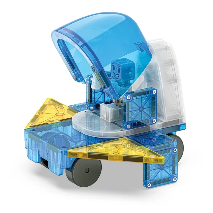 MAGNA-TILES Space – kapsuła kosmiczna i elementy zestawu