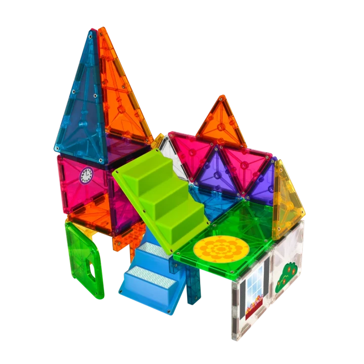 MAGNA-TILES House – przestrzenna konstrukcja domku ze schodami