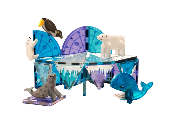 MAGNA-TILES Arctic Animals – magnetyczne zwierzęta i elementy arktycznej krainy