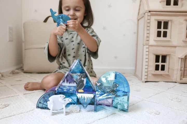 MAGNA-TILES Arctic Animals – zabawa klockami magnetycznymi i zwierzętami Arktyki