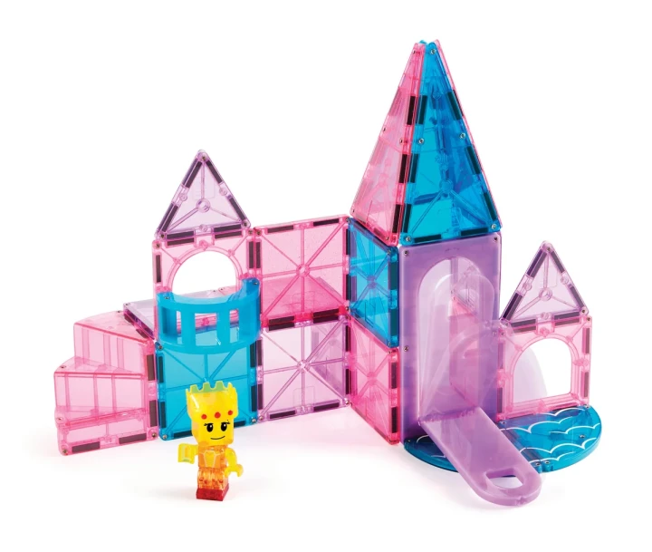 MAGNA-TILES Castle 25 – magnetyczny zamek z ruchomym mostem
