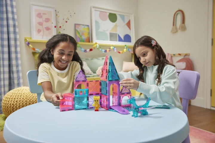 MAGNA-TILES Castle 25 – budowanie zamku z klocków magnetycznych