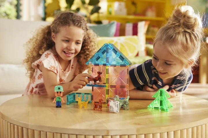 MAGNA-TILES Puppy Park – zabawa w park dla piesków