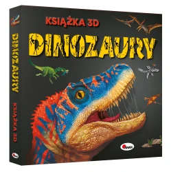 Dinozaury 3D – książka z ruchomymi elementami i okienkami