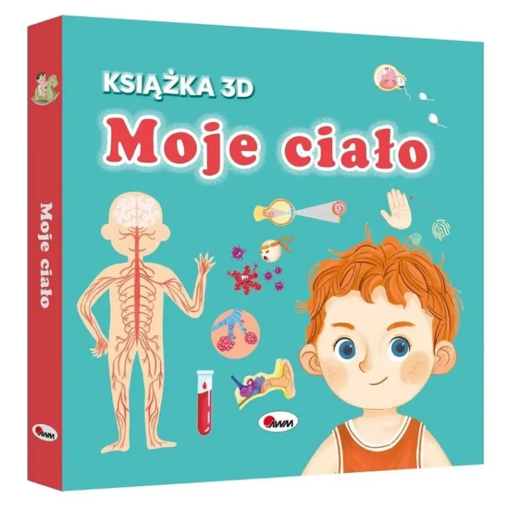 Moje ciało 3D – książka o ludzkim ciele z okienkami AWM