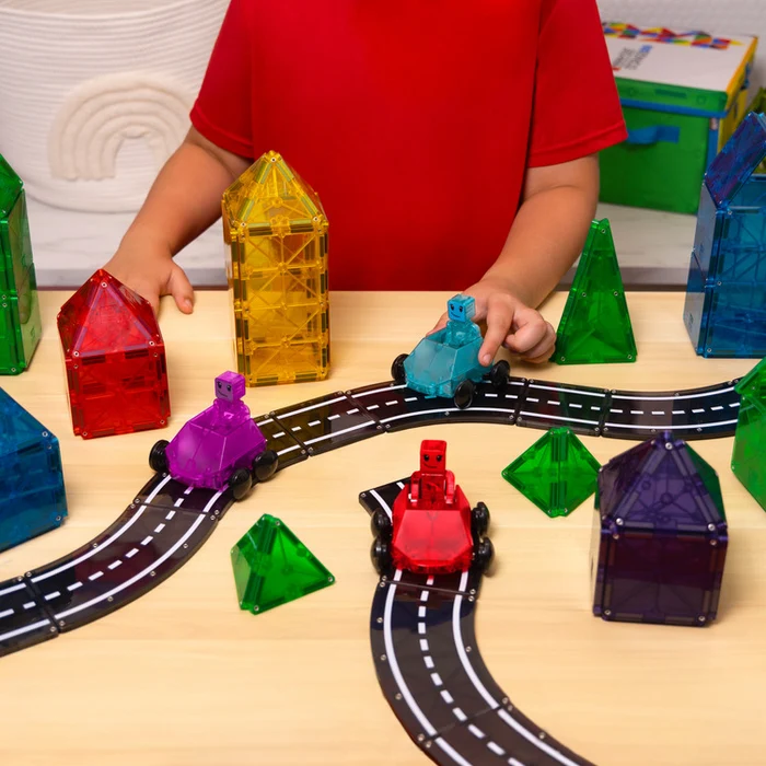 MAGNA-TILES XTRAS Roads – ulice wokół magnetycznych budynków