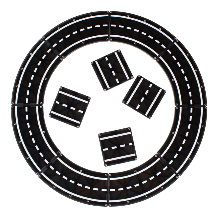 MAGNA-TILES XTRAS Roads 12 – magnetyczna droga ułożona w okrąg