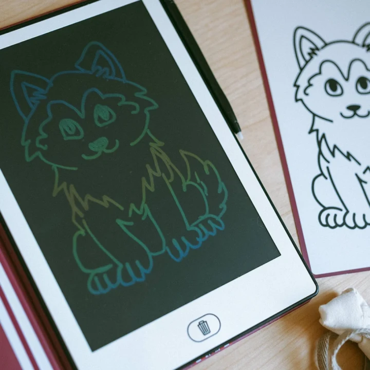 KIDYDRAW MINI Pets – rysunek zwierzęcia na ekranie 8,2″