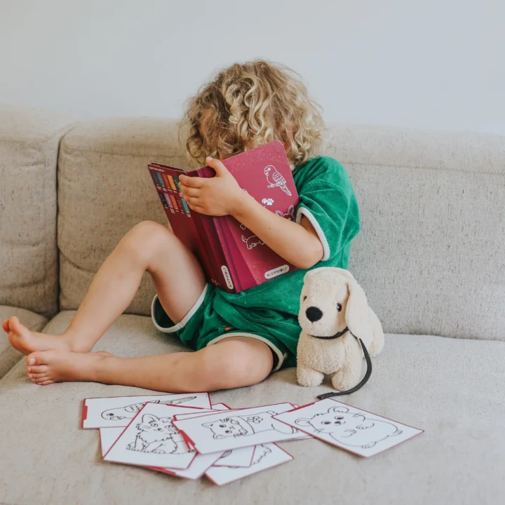 KIDYDRAW MINI Pets – tablet do rysowania ze zwierzętami domowymi