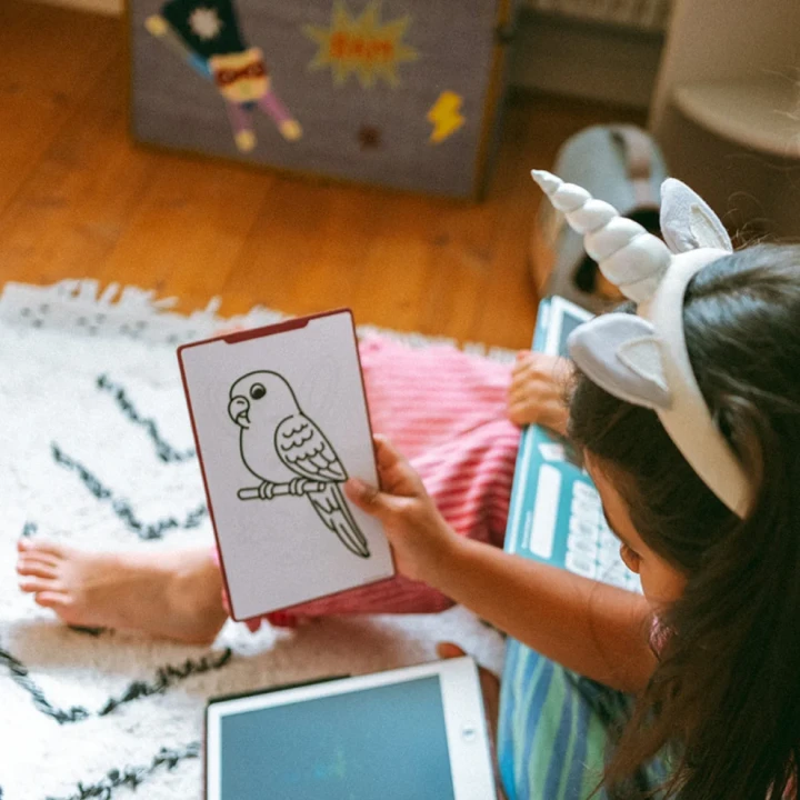 KIDYDRAW MINI Pets – wybór ilustracji zwierząt do odrysowania