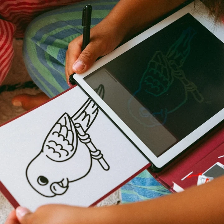 KIDYDRAW MINI Pets – ekran LCD z rysunkiem zwierzęcia