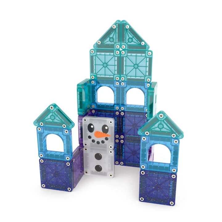 microMAGS Winter Wonder Travel – kompaktowy zestaw magnetyczny w metalowej puszce