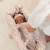 Little Dutch Doll’s Carrycot Pink układanie lalki do snu
