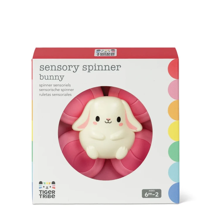 Tiger Tribe Sensory Spinner Bunny – opakowanie z przodu