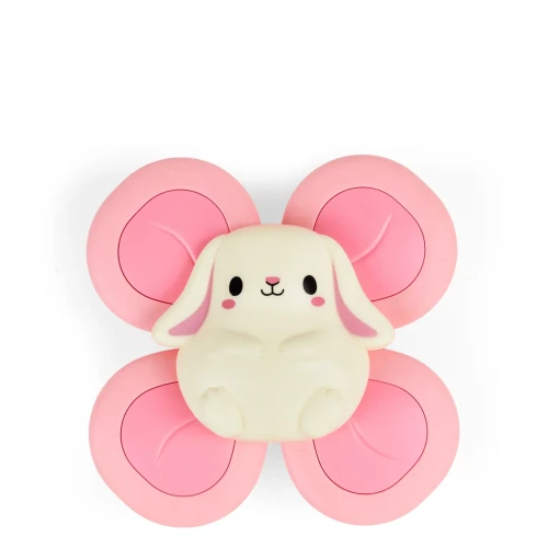 Tiger Tribe Sensory Spinner Bunny – różowy spinner widok z przodu