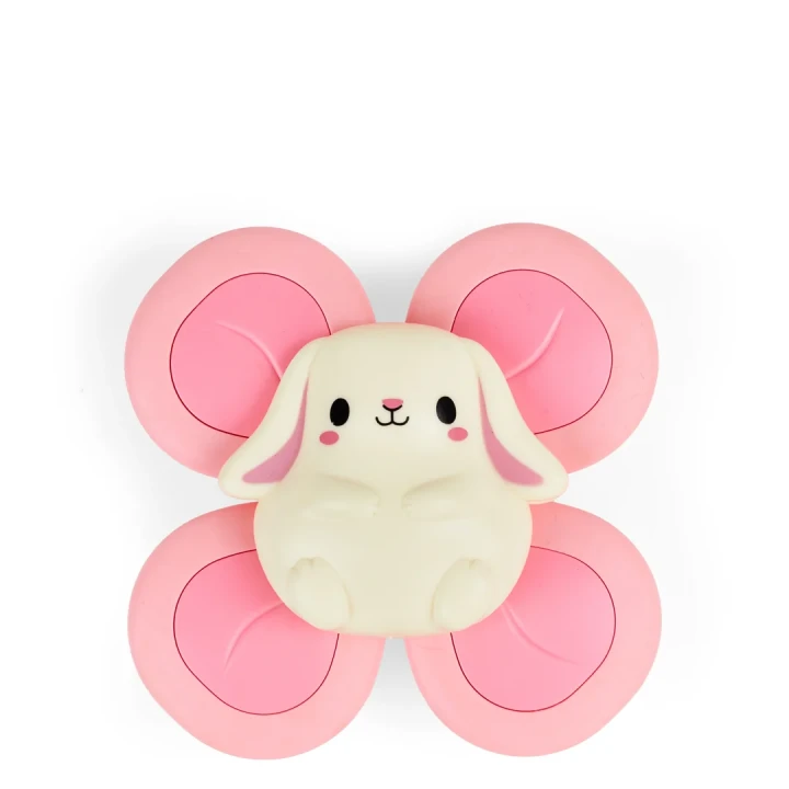 Tiger Tribe Sensory Spinner Bunny – różowy spinner widok z przodu