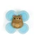 Tiger Tribe Sensory Spinner Bear – niebieski spinner sensoryczny z przyssawką