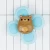 Tiger Tribe Sensory Spinner Bear – spinner Miś na kafelkach