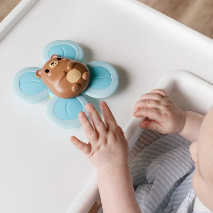 Tiger Tribe Sensory Spinner Bear – zabawa na blacie krzesełka