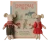 Maileg Christmas Twin Mice in Book, świąteczne myszki bliźniaki w książeczce