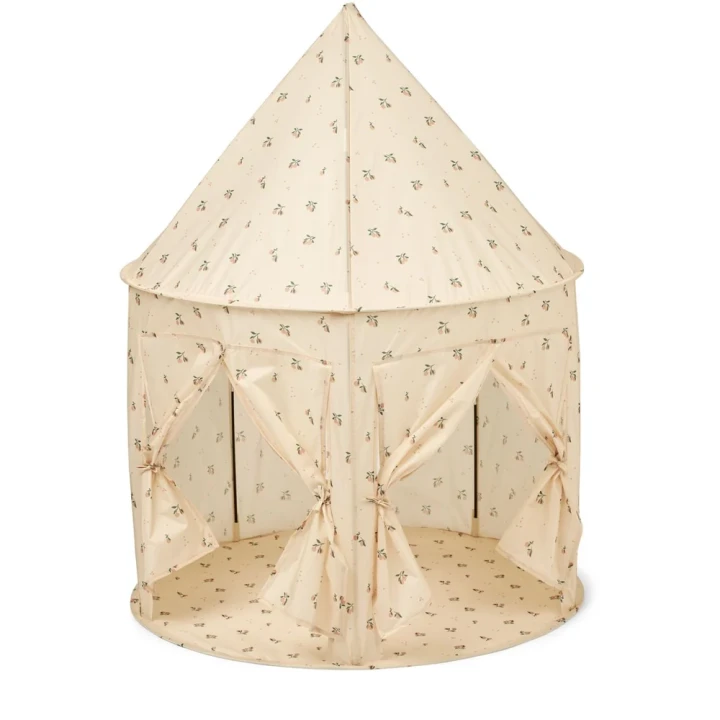 Liewood Oaks Peach Sea shell namiot do zabawy pop-up z otwartymi bokami