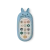 Liewood Fidi Beach Blue interaktywny telefon-zabawka z 13 przyciskami dźwiękowymi