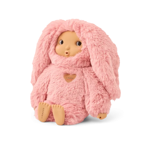 Liewood Miko Rosey Rose Blush pluszowa lalka-przytulanka 30 cm