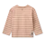 Liewood Tyler Pale Tuscany / Sandy Stripe bawełniana koszulka w paski – widok z tyłu