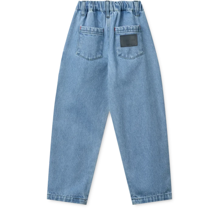 Liewood Jiro Denim spodnie jeansowe 100% bawełna – widok z tyłu