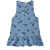 Liewood Angelica Sweethearts / Denim sukienka jeansowa A-line – widok z tyłu