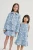 Liewood Angelica Sweethearts / Light Blue Denim sukienka jeansowa w dziecięcej stylizacji