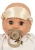 Lola Baby Doll Set – zbliżenie twarzy lalki ze smoczkiem