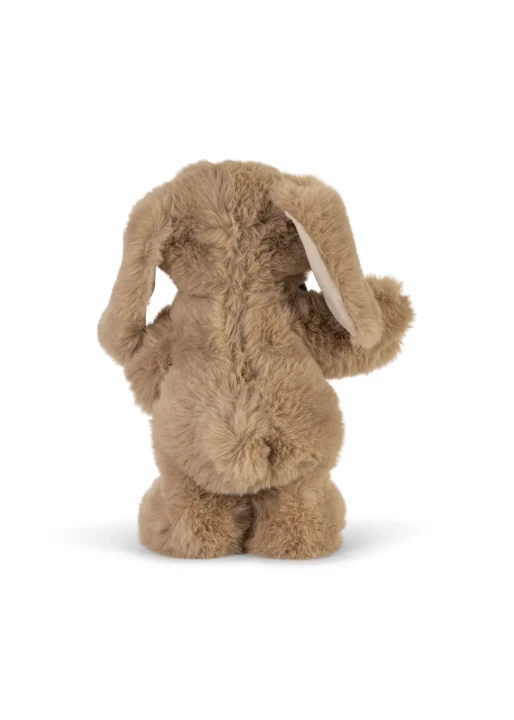 Konges Sløjd Dancing &amp; Talking Bunny Toy Off White – widok króliczka od tyłu