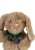 Konges Sløjd Dancing &amp; Talking Bunny Toy Off White – zbliżenie pyszczka i kokardy