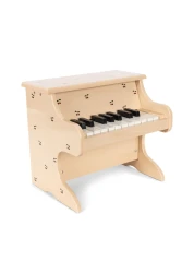 Piano Glossy Cherry – drewniane pianino z 18 klawiszami