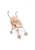 Konges Sløjd Poppy Doll Stroller Set Pink Check – lalka w składanej spacerówce