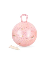 Glitter Jump Ball Rainbow – brokatowa piłka do skakania