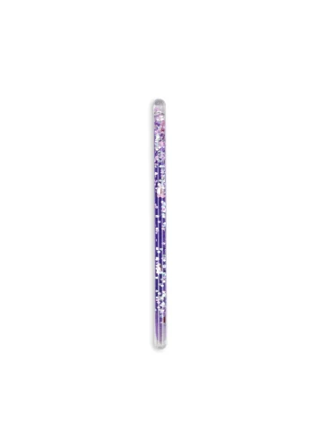 Konges Sløjd Magical Glitter Wand Unicorn – fioletowa różdżka z brokatem na białym tle