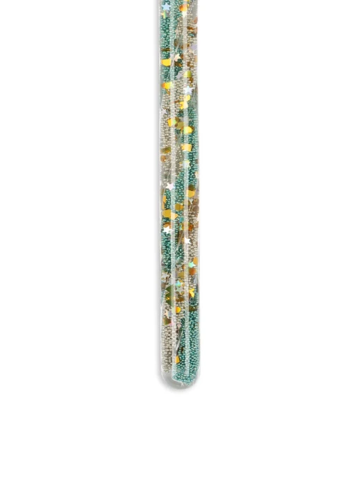 Konges Sløjd Magical Glitter Wand Green Mix – zbliżenie na zielony wariant