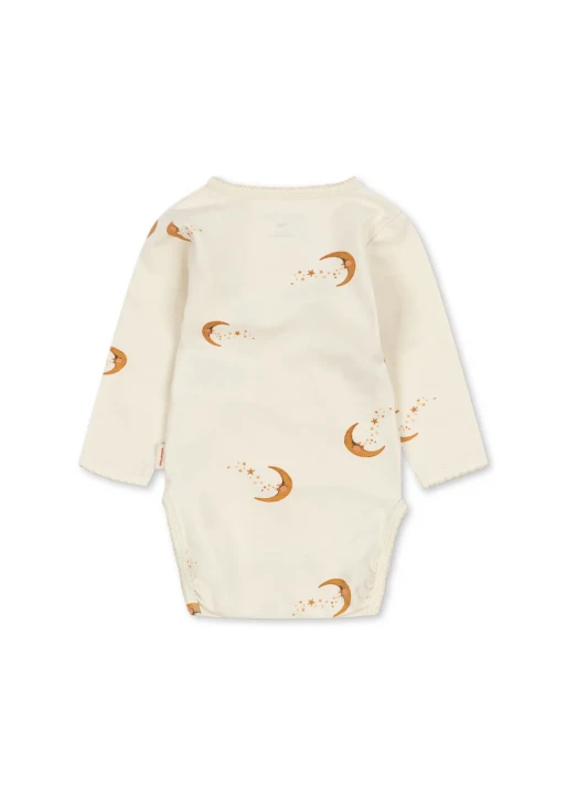 Konges Sløjd Basic LS Newborn Body Moon widok z tyłu