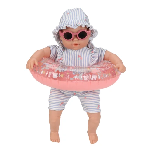 Little Dutch Swimming Doll Mara lalka do kąpieli z różowym kołem